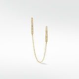 Duo Diamond Hoops