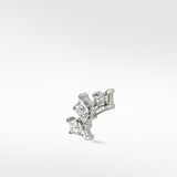 Trio Diamond Kite Stud