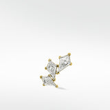 Trio Diamond Kite Stud