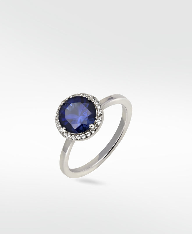 Anillo de cóctel Blue Bayou