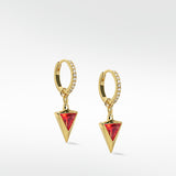 Nomad Diamond Drop Earrings