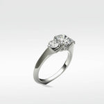 Blackthorn Trinity Engagement Ring - Lark and Berry