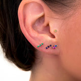 Modernist Stud Earring
