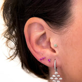 Modernist Stud Earring