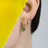 Modernist Stud Earring