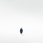 Veto Marquise Sapphire Labret Earring - Lark and Berry